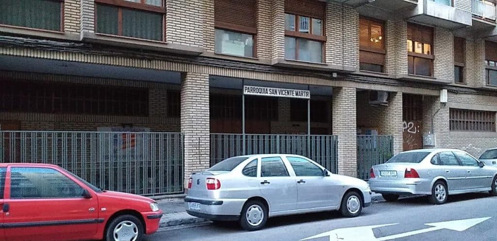 horarios de misa de Iglesia Parroquial de San Vicente Mártir en Zaragoza