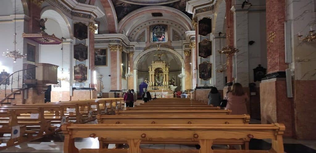 horarios de misa de Monasterio del Santo Sepulcro en Alcoy
