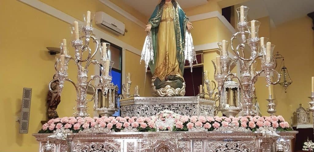 horarios de misa de Parroquia de la Milagrosa en Sevilla