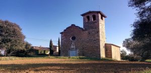 Porqueres 2 horarios de misa de Sant Romà de Miànigues en Porqueres